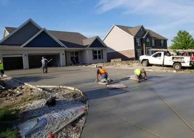 Indianapolis Concrete Driveway Installation